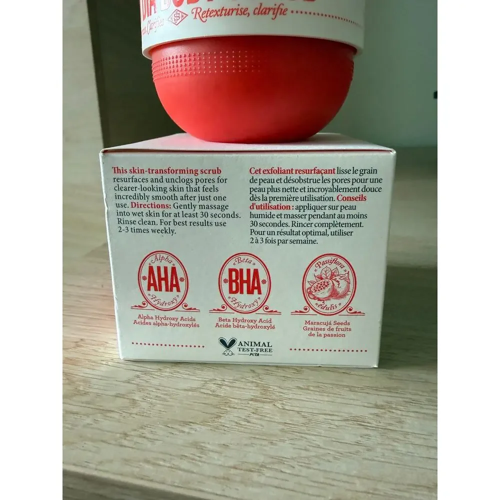 $42 Sol de Janeiro Bom Dia Body Scrub 7.7 oz New AHA BHA Cheirosa 40